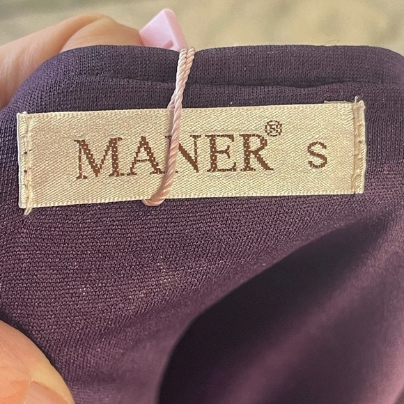 NWT Glitter Sequin Ombré Purple Short Sleeve Blouse Small Sparkle Party Top - Picture 13 of 15